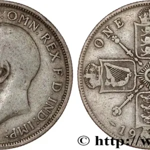 ROYAUME-UNI 1 Florin Georges V 1916 fwo_808721 Monde Exclusif
