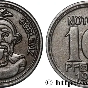 Prix Cassé ALLEMAGNE - Notgeld 10 Pfennig Coblenz (Coblence) 1920 fwo_822169 Monde