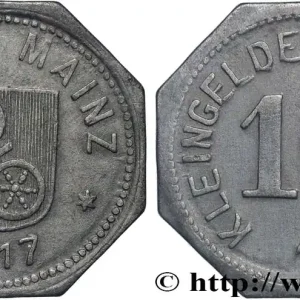 Expédié Aujourd’hui ALLEMAGNE - Notgeld 10 Pfennig ville de Mayence (Mainz) 1917 fwo_822178 Monde