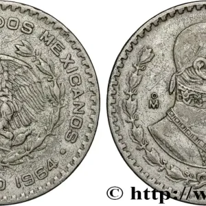 Prix Réduit MEXIQUE 1 Peso Jose Morelos y Pavon 1964 Mexico fwo_833769 Monde