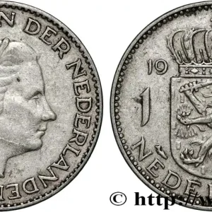 PAYS-BAS 1 Gulden Juliana 1957 fwo_833776 Monde Nouveauté