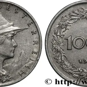 Solde AUTRICHE 1000 Kronen 1924 fwo_833886 Monde