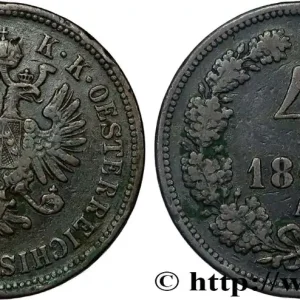 En Vogue AUTRICHE 4 Kreuzer 1860 Vienne fwo_833977 Monde