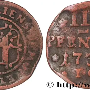 Expédition Rapide ALLEMAGNE - WISMAR III (3) Pfening 1738 Wismar fwo_834108 Monde