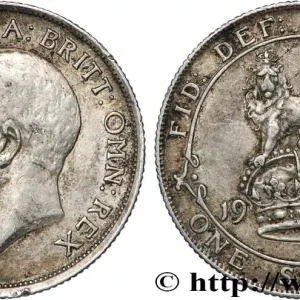 Top Vente ROYAUME-UNI 1 Shilling Georges V 1915 fwo_834109 Monde