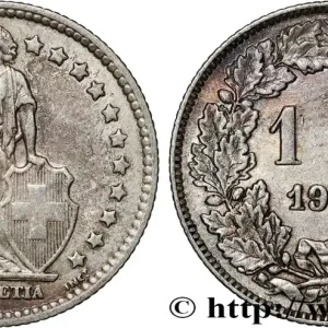 SUISSE 1 Franc Helvetia 1931 Berne fwo_834274 Monde Top Vente