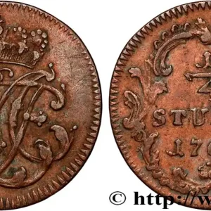 ALLEMAGNE - COLOGNE 1/4 Stuber Maximilien-Frédéric de Königsegg-Rotenfels prince-évèque 1765 fwo_834284 Monde Bon Plan