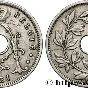 Prix Promo BELGIQUE 5 Centimes type à étoile 1931 fwo_834325 Monde