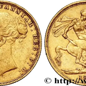 Réduction OR, PALLADIUM ET PLATINE INVESTISSEMENT 1 Souverain Victoria 1880 Londres fwo_834522 Monde