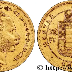 Commander Maintenant OR, PALLADIUM ET PLATINE INVESTISSEMENT 20 Francs or ou 8 Forint François-Joseph Ier 1874 Kremnitz fwo_834580 Monde