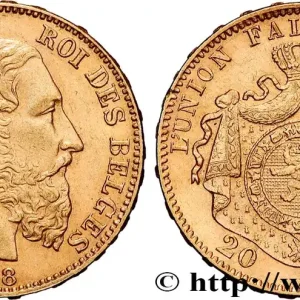 Expédié Aujourd’hui OR, PALLADIUM ET PLATINE INVESTISSEMENT 20 Francs or Léopold II 1878 Bruxelles fwo_834618 Monde