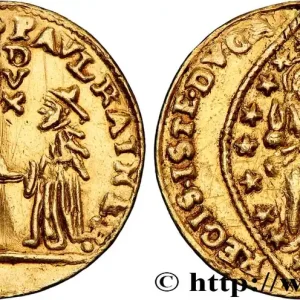 Vente Flash ITALIE - VENISE - PAUL RENIER (119e doge) Sequin ou zecchino n.d. Venise fwo_815349 Monde