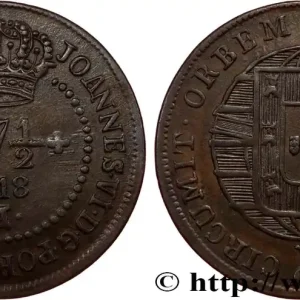 BRÉSIL - JEAN VI 37 1/2 Reis 1818 Minas Gerais fwo_821091 Monde Prix Bas