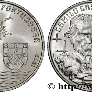 PORTUGAL 100 Escudos centenaire de la mort de l’écrivain Camilo Castelo Branco 1990 fwo_690300 Monde Haute Qualité