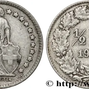 Top Vente SUISSE 1/2 Franc Helvetia 1934 Berne fwo_812394 Monde