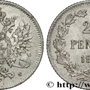 FINLANDE 25 Pennia Grand-Duché de Finlande 1916 Helsinki fwo_820150 Monde Jusqu’à Épuisement Des Stocks