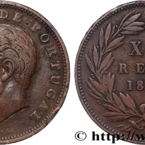 Expédié Aujourd’hui PORTUGAL 20 Réis Louis Ier (Luis) 1884 fwo_822101 Monde