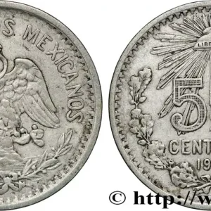 Authentique MEXIQUE 50 Centavos 1906 Mexico fwo_827557 Monde