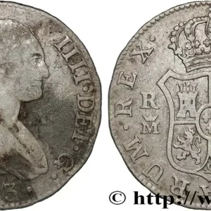 ESPAGNE 2 Reales Charles IV 1793 Madrid fwo_829967 Monde Usine Directe
