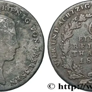 Nouvelle Collection ALLEMAGNE - PRUSSE 1/6 Thaler Frédéric-Guillaume III 1814 Berlin fwo_830336 Monde