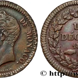 Must-Have MONACO - PRINCIPAUTÉ DE MONACO - HONORÉ V 1 Décime 1838 Monaco fwo_832756 Monde