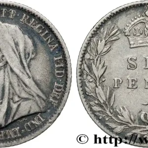 Usine Directe ROYAUME-UNI 6 Pence Victoria “Old Head” 1901 Londres fwo_833475 Monde