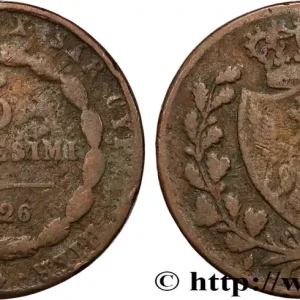 Must-Have ITALIE - ROYAUME DE SARDAIGNE 5 Centesimi type au “L” 1826 Turin fwo_833655 Monde