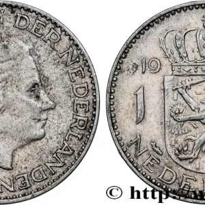 Livraison Express PAYS-BAS 1 Gulden Juliana 1955 Utrecht fwo_833773 Monde