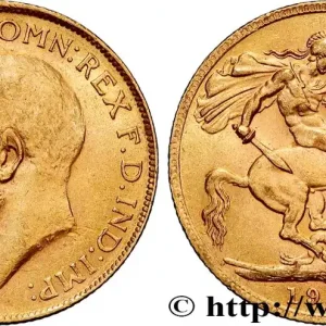 OR, PALLADIUM ET PLATINE INVESTISSEMENT 1 Souverain Georges V 1927 Afrique du Sud fwo_834547 Monde Promotion Saisonnière