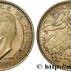 MONACO 50 Francs 1950 Paris fwo_836817 Monde En Vogue
