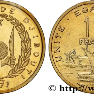 Pas Cher DJIBOUTI Essai de 10 Francs voilier traditionnel et paquebot 1977 Paris fwo_837111 Monde