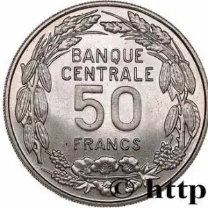 CAMEROUN Essai de 50 Francs Etat du Cameroun, commémoration de l’indépendance, antilopes 1960 Paris fwo_837120 Monde Jusqu’à Épuisement Des Stocks