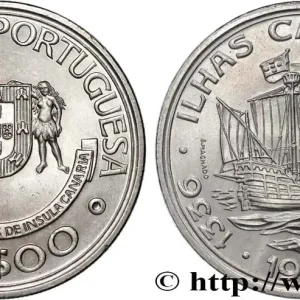 Livraison Express PORTUGAL 100 Escudos découverte des îles Canaries 1989 fwo_690197 Monde