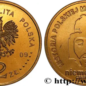 Dernier Modèle POLOGNE 2 Zlote aigle / Czeslaw Niemen 2009 Varsovie fwo_824196 Monde
