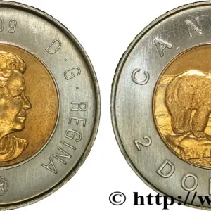 Pas Cher CANADA 2 Dollars Elisabeth II / Ours polaire 2009 fwo_824872 Monde