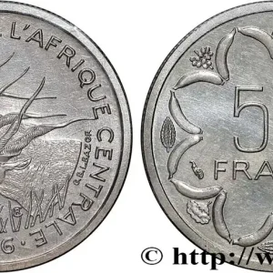 ÉTATS DE L'AFRIQUE CENTRALE Essai de 50 Francs BEAC antilopes (A) Tchad 1976 Paris fwo_824895 Monde Petit Prix