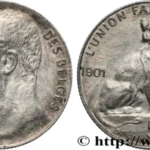 Offre Spéciale BELGIQUE 50 Centimes Léopold II légende en français 1901 fwo_827250 Monde