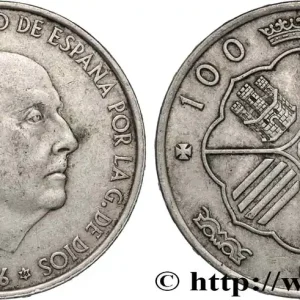 ESPAGNE 100 Pesetas Francisco Franco (1966 dans les étoiles) 1966 Madrid fwo_831848 Monde Pas Cher