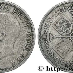 Artisanat ROYAUME-UNI 1 Florin Georges V 1928 fwo_833396 Monde