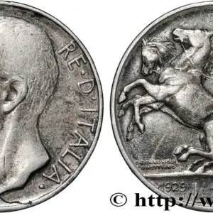 Petit Prix ITALIE - VICTOR EMMANUEL III 10 Lire char antique 1929 Rome fwo_833592 Monde