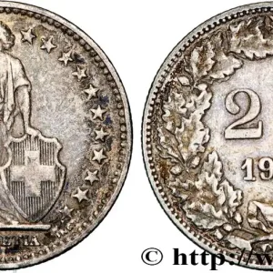 Livraison Gratuite SUISSE 2 Francs Helvetia 1920 Berne - B fwo_834095 Monde