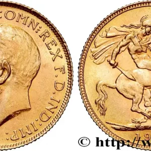 OR, PALLADIUM ET PLATINE INVESTISSEMENT 1 Souverain Georges V 1925 Londres fwo_834545 Monde Retour Gratuit