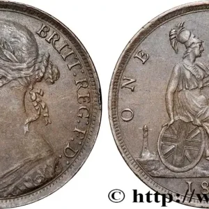 Prix Choc ROYAUME-UNI 1 Penny Victoria “Bun Head” 1893 fwo_834709 Monde