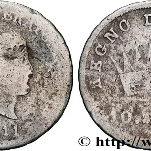 Achetez Aujourd’hui ITALIE - ROYAUME D'ITALIE - NAPOLÉON Ier 10 Soldi Napoléon Empereur et Roi d’Italie 1811 Milan - M fwo_834759 Monde