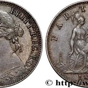 Acheter Direct ROYAUME-UNI 1 Farthing Victoria “Bun Head” 1879 fwo_834764 Monde