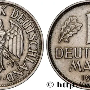 Promotion Saisonnière ALLEMAGNE 1 Deutsche Mark 1959 Stuttgart fwo_834958 Monde