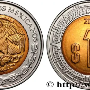 MEXIQUE 1 Peso aigle 2008 Mexico fwo_837659 Monde Certifié