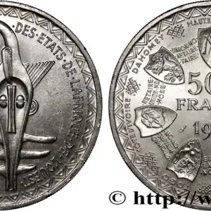 ÉTATS DE L'AFRIQUE DE L'OUEST (BCEAO) 500 Francs BCEAO 1972 Paris fwo_839095 Monde Petit Prix