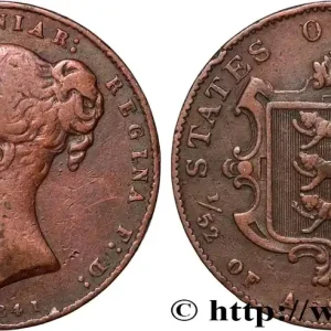 JERSEY 1/52 Shilling Victoria 1841 fwo_839223 Monde Meilleure Vente