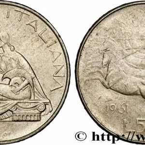 ITALIE 500 Lire Centenaire de l’Unité Italienne 1961 Rome fwo_782125 Monde Premium